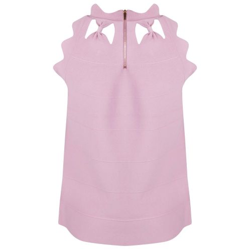 Womens Dusky Pink Karioli Bow Neckline Top 25826 by Ted Baker from Hurleys