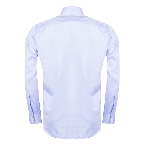 Mens Light Blue Veraldi Print Regular Fit L/s Shirt 28624 by HUGO from Hurleys