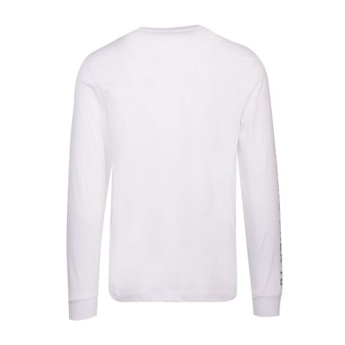Mens Bright White T-Diegos-LS-K26 L/s T Shirt 93414 by Diesel from Hurleys