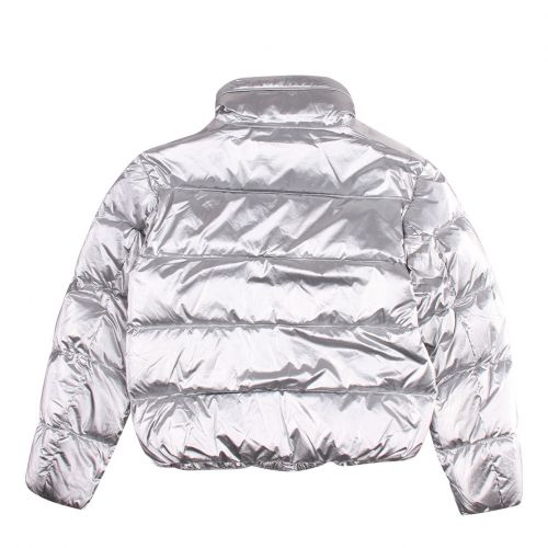 Girls Silver Pia Padded Jacket 76645 by Parajumpers from Hurleys