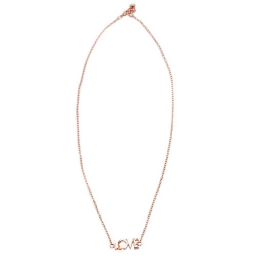 Womens Rose Gold Lovelyn Love Kiss Necklace 68750 by Ted Baker from Hurleys
