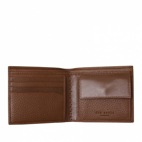 Mens Tan Cobler Brogue Bifold Coin Wallet 51032 by Ted Baker from Hurleys