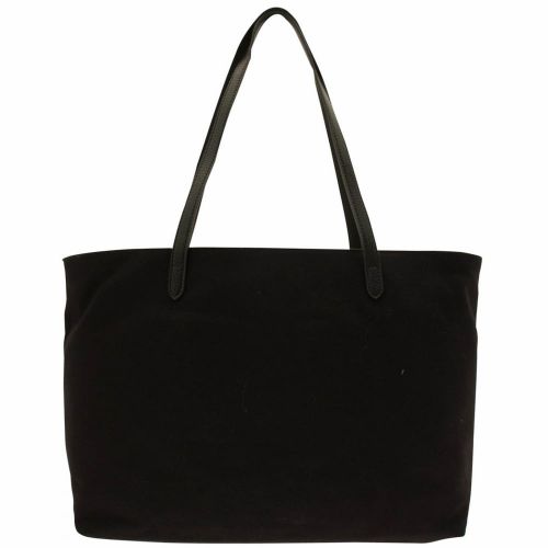 Womens Black Canvas Shopper Bag 17971 by Love Moschino from Hurleys
