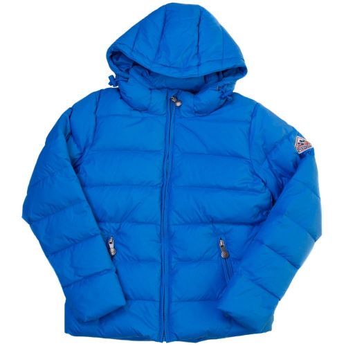 Boys Cyan Spoutnic Hooded Matte Jacket (8yr+) 65819 by Pyrenex from Hurleys