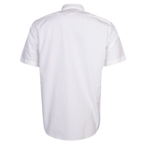 Mens Optic White C-Enzino Regular S/s Shirt 23430 by HUGO from Hurleys
