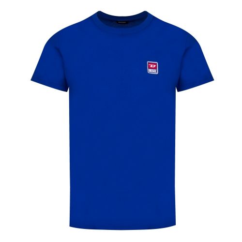 Mens Blue T-Diego-Div Small Logo S/s T Shirt 43008 by Diesel from Hurleys