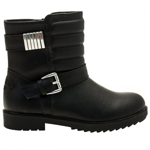Girls Black Margaret Boots (28-37) 66498 by Lelli Kelly from Hurleys