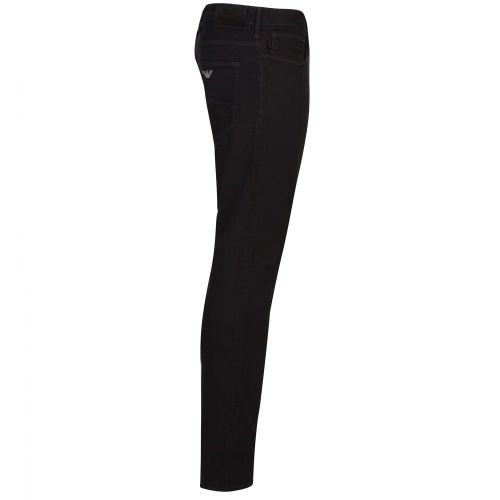 Mens Black J06 Slim Fit Jeans 22251 by Emporio Armani from Hurleys