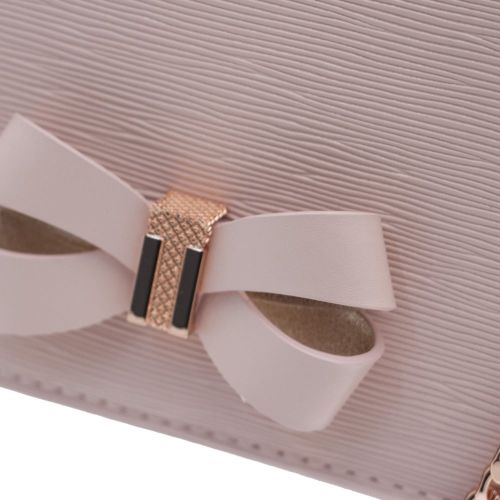 Womens Light Pink Melisia Bow Purse With Chain 23177 by Ted Baker from Hurleys