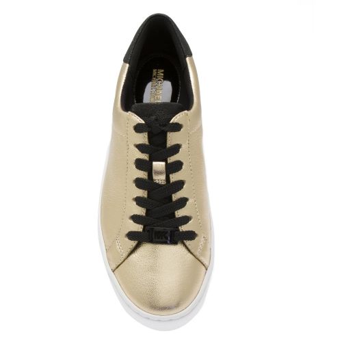 Womens Pale Gold Irving Metallic Trainers 35556 by Michael Kors from Hurleys
