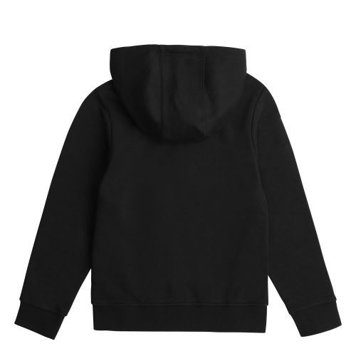 Boys Black Branded Hooded Sweat Top 55975 by BOSS from Hurleys