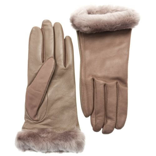 Womens Stormy Grey Classic Leather Smart Technology Gloves 62374 by UGG from Hurleys