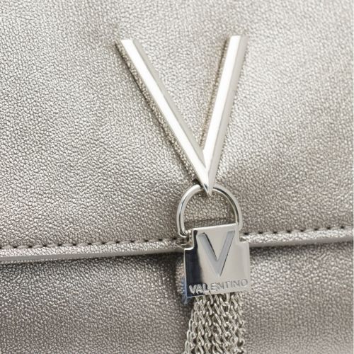 Womens Silver Marilyn Tassel Small Crossbody Bag 37553 by Valentino from Hurleys
