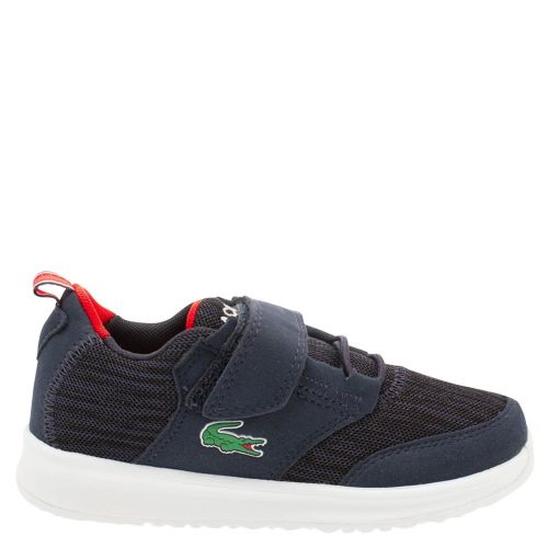 Child Navy/Red L.ight Trainers (1-13) 24014 by Lacoste from Hurleys
