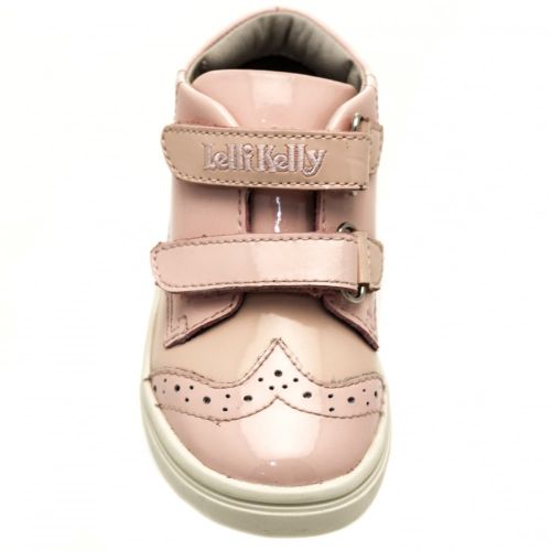 Baby Pink Patent Silvia Brogue Trainers (21-26) 66477 by Lelli Kelly from Hurleys
