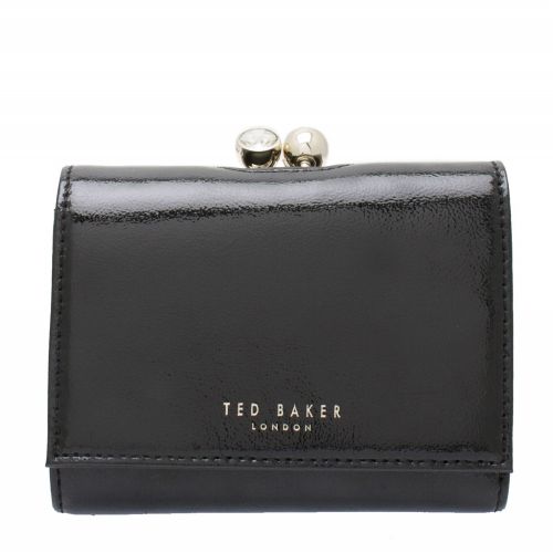 Womens Black Emeey Patent Mini Bobble Purse 53047 by Ted Baker from Hurleys