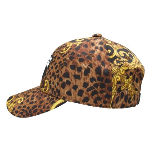 Mens Gold Leo Baroque Patch Cap 43704 by Versace Jeans Couture from Hurleys