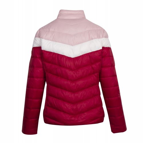 Womens Rhubarb Auburn Blocked Quilted Jacket 51315 by Barbour International from Hurleys