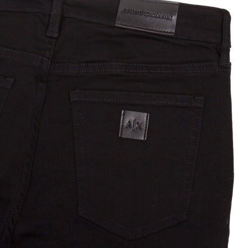 Womens Black J01 Super Skinny Fit Mid Rise Jeans 94516 by Armani Exchange from Hurleys