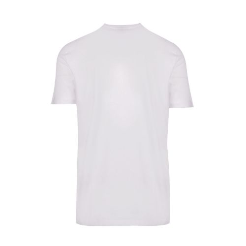 Mens White Dolive202 Colour Logo S/s T Shirt 73641 by HUGO from Hurleys