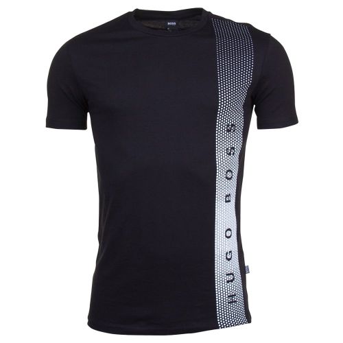Boss Mens Black Slim-fit UV S/s Tee Shirt 6740 by BOSS from Hurleys