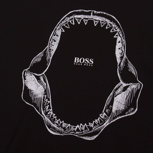 Casual Mens Black Tima 2 Jaws S/s T Shirt 88739 by BOSS from Hurleys