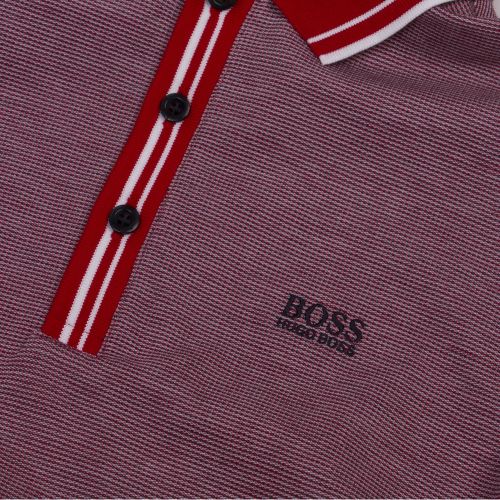 Athleisure Mens Navy Paddy 2 Regular Fit S/s Polo Shirt 44711 by BOSS from Hurleys