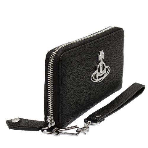 Womens Black Johanna Phone Wallet 54597 by Vivienne Westwood from Hurleys