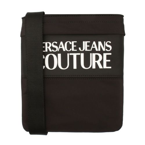 Mens Black Logo Type Crossbody Bag 92086 by Versace Jeans Couture from Hurleys