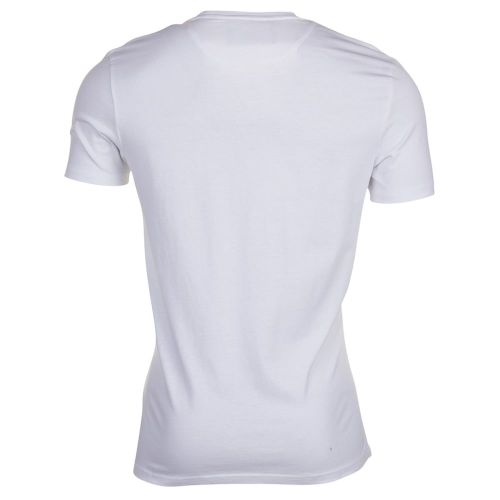Mens White Crew Neck S/s T Shirt 8801 by Lyle & Scott from Hurleys