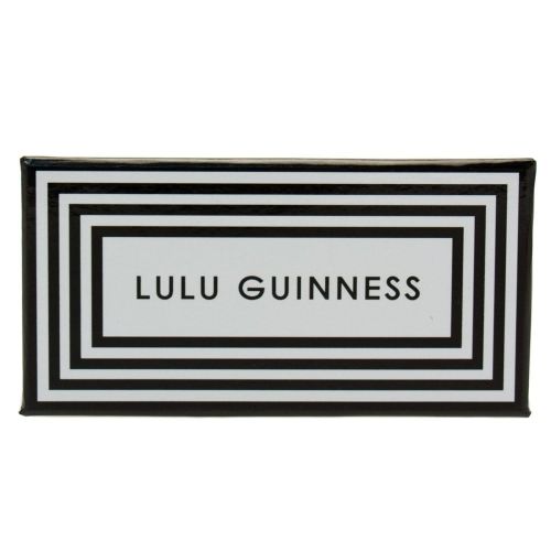Womens Black Perspex Lipstick Keyring 49418 by Lulu Guinness from Hurleys