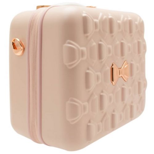 Womens Pink Moulded Bow Vanity Case 18107 by Ted Baker from Hurleys