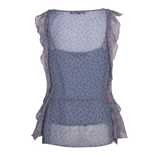 Womens Summer Surf Celestia Sheer Sleeveless Top 41279 by French Connection from Hurleys