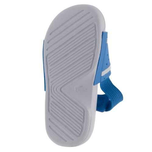 Infant Blue L.30 Slides 25680 by Lacoste from Hurleys