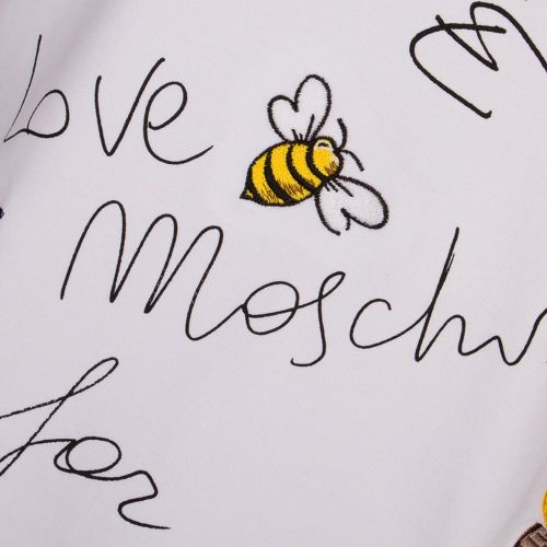 Love Mochino Womens White I Love You Sweat 72658 by Love Moschino from Hurleys