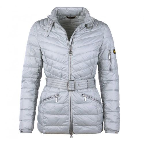 Womens Ice White Hedemora Quilted Jacket 26399 by Barbour International from Hurleys