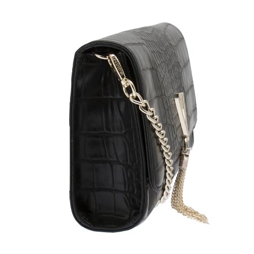 Womens Black Audrey Croc Tassel Clutch Bag 46037 by Valentino from Hurleys