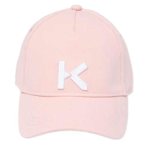 Girls Pink Logo 1 Cap 86780 by Kenzo from Hurleys