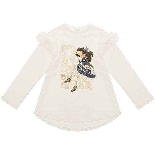 Girls Natural Rock n Roll L/s T Shirt 29841 by Mayoral from Hurleys