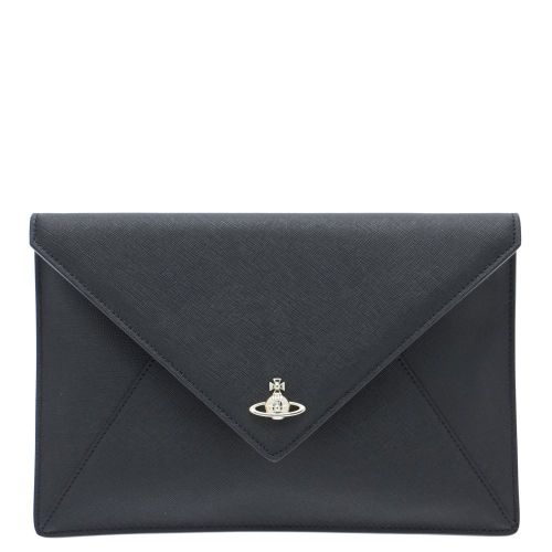 Womens Black Pouch Clutch 21024 by Vivienne Westwood from Hurleys
