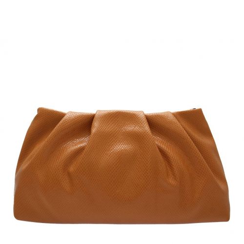 Womens Camel Poplar Slouchy Clutch Bag 91642 by Valentino from Hurleys