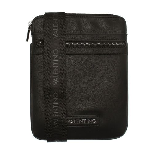 Valentino by Mario Valentino Mens Black Finn Smooth Crossbody Bag 75107 by Valentino from Hurleys