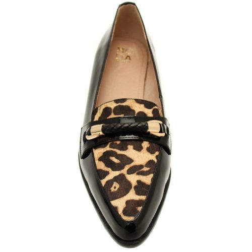 Womens Black Francia Leopard Shoes 20926 by Moda In Pelle from Hurleys
