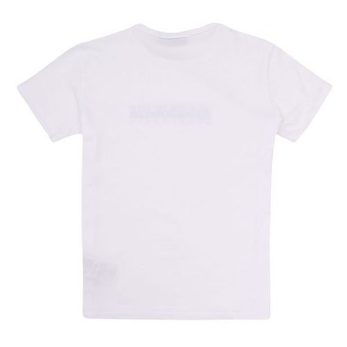 Kids Bright White S-Box 1 S/s T Shirt 107492 by Napapijri from Hurleys