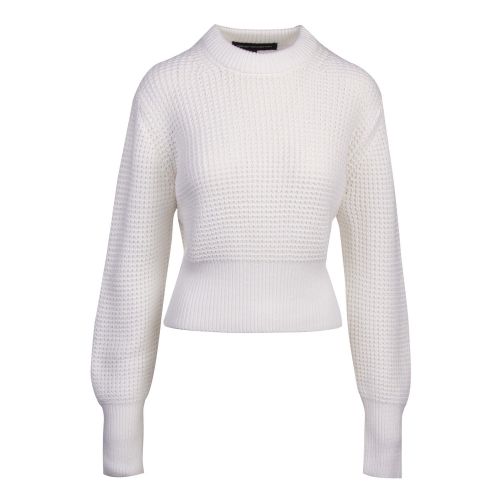 Womens Summer White Luna Mozart Knitted Jumper 53996 by French Connection from Hurleys