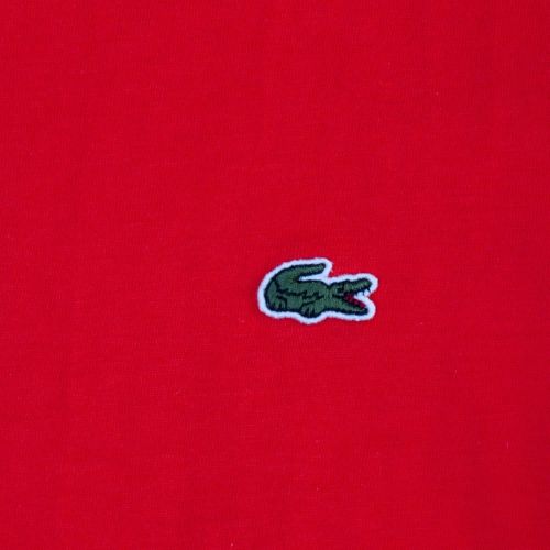 Boys Red Classic Crew S/s Tee Shirt 63969 by Lacoste from Hurleys