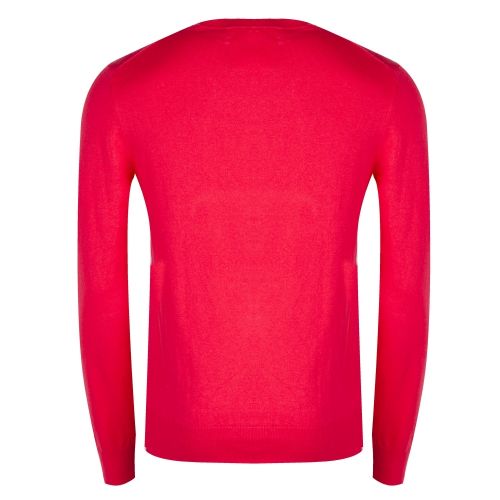 Mens Red Zebra Crew Neck Knitted Jumper 28770 by PS Paul Smith from Hurleys