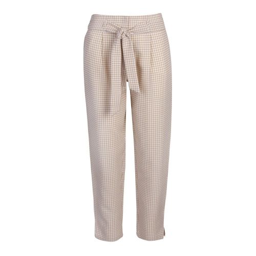 Womens Natural Vilaidas Check Trousers 87509 by Vila from Hurleys