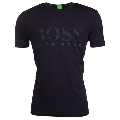 Mens Black Tee US S/s Tee Shirt 8636 by BOSS from Hurleys
