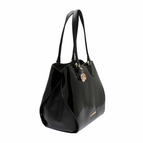 Womens Black Winter Pascal Patent Tote Bag 46123 by Valentino from Hurleys